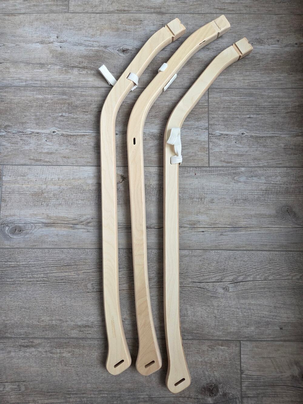 Authentic Lovevery Play Gym Replacement Wooden Legs Set of 3 Support Arches